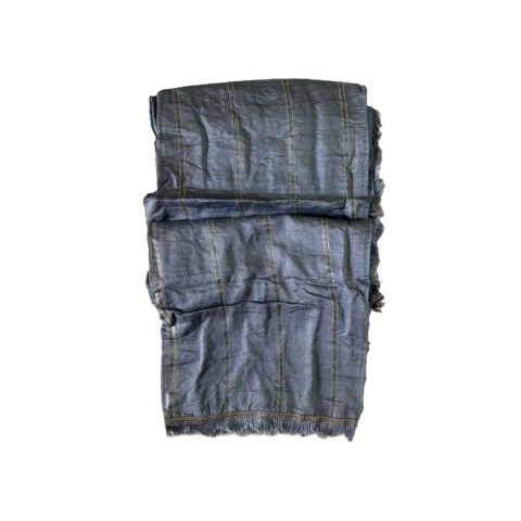 Chanderi Jacquard dupatta - RRC Chanderi Jacquard Crosek - Light Grey