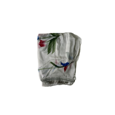 Brush print chiffon dupatta - RRC-Najmin Brush Print - Light Sage Green