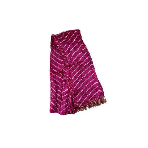 Chinon crush bandhani print dupatta - RRC-Chinon Crush Bandhani - Magenta