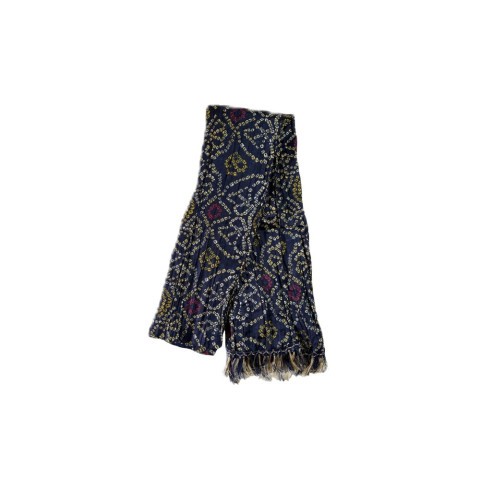 Chinon crush bandhani print dupatta - RRC-Chinon Crush Bandhani - Navy Blue