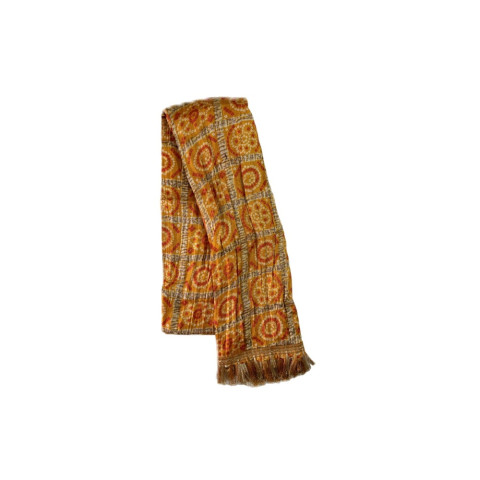 Chinon crush bandhani print dupatta - RRC-Chinon Crush Bandhani - Canary Yellow