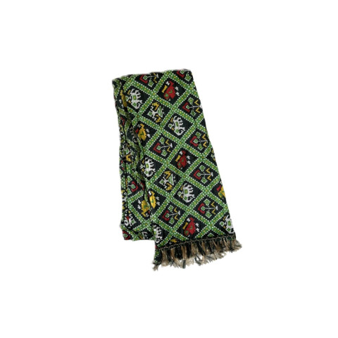 Chinon crush bandhani print dupatta - RRC-Chinon Crush Bandhani - Green