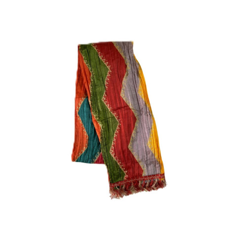 Chinon crush bandhani print dupatta - RRC-Chinon Crush Bandhani 135 - Multicolour