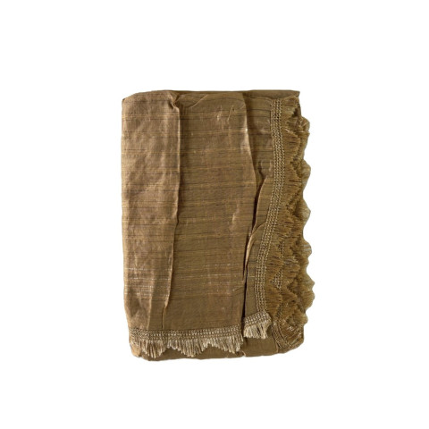Chanderi Jacquard dupatta - RRC Chanderi Jacquard Crosek - Wheat