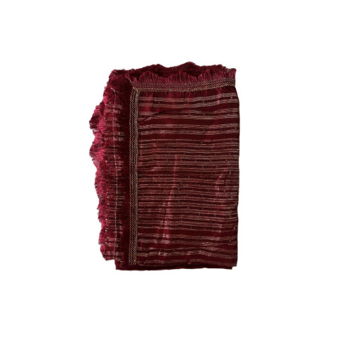 Chanderi Jacquard dupatta - RRC Chanderi Jacquard Crosek - Maroon