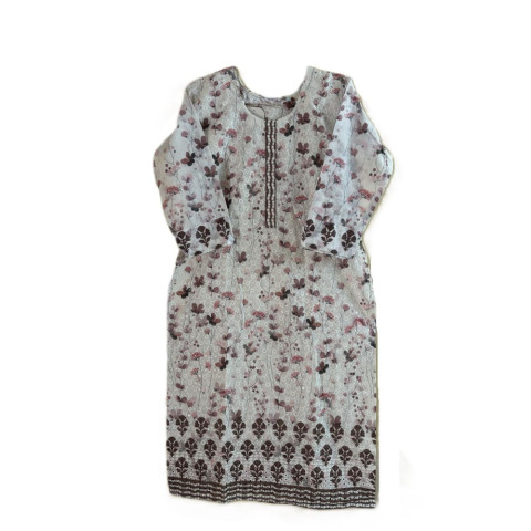 Cotton kurta with chikankari work -GLX-3536TO3540 - Daisy White