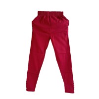 Cotton churidar legging - ATC-Platinum - Maroon