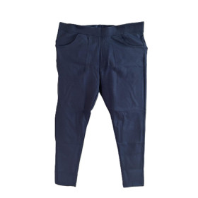 Ankle length premium cotton straight pant - ATC-Flora - Steel Grey