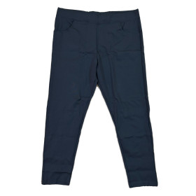 Ankle length premium cotton straight pant - ATC-Flora - Dark Green