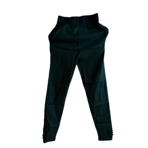 Cotton churidar legging - ATC-Platinum - Dark Green