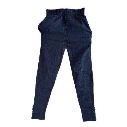 Cotton churidar legging - ATC-Platinum - Grey
