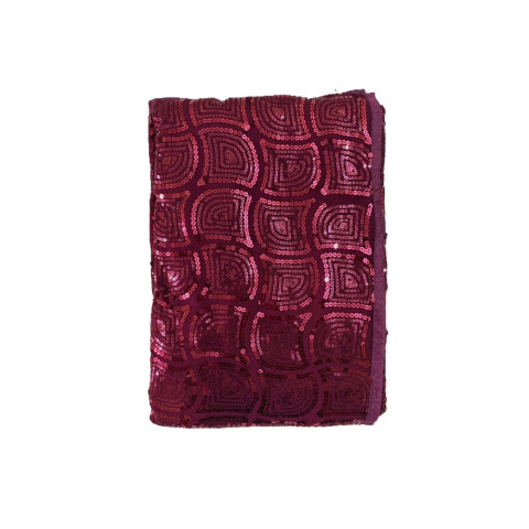 Sequined georgette sarees AF1706703 - Deep Violet
