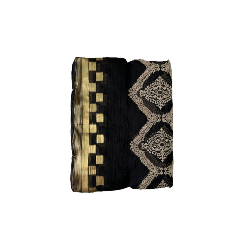 Chiffon Sarees AF1706703 - Black