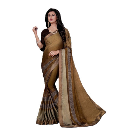 Chiffon sarees - RDD-Heritage VOL 1 - Bronze Beige
